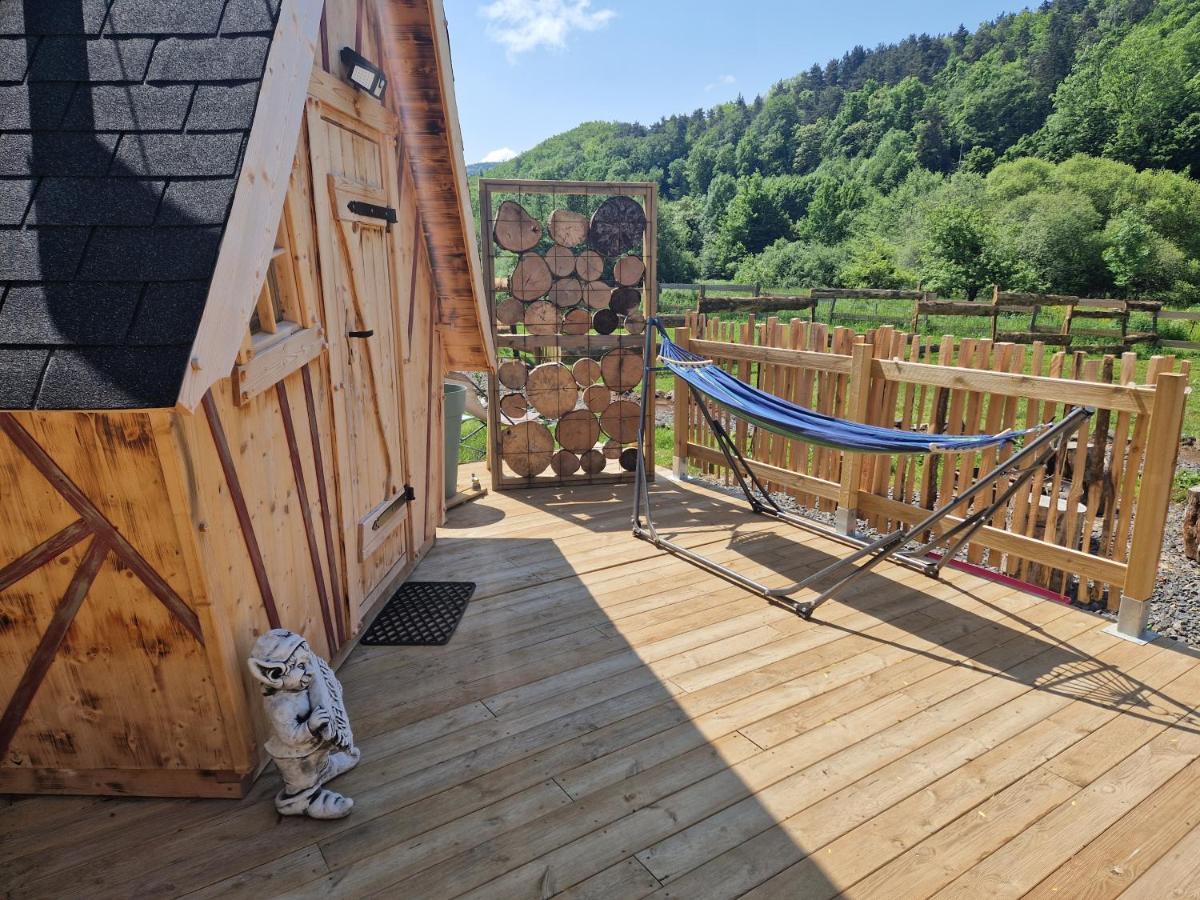 Les Cabanes Feeriques Du Cheix Saint-Diery Εξωτερικό φωτογραφία